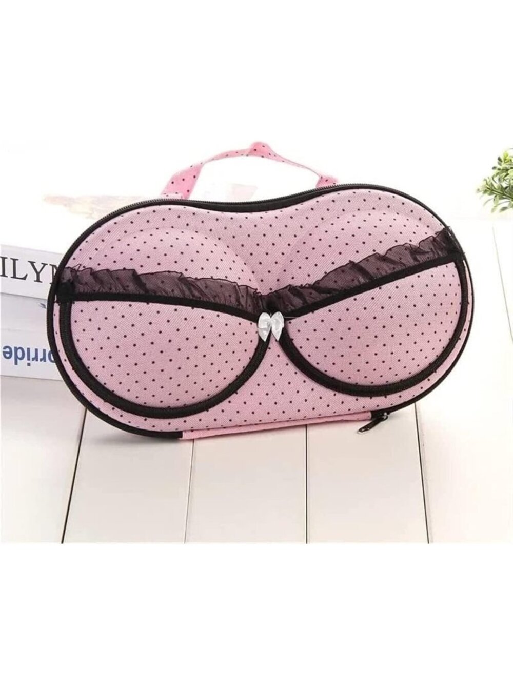 Travel Bra & Lingerie Organizer Case Waterproof Hard Shell Storage Protects Bras